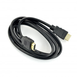 Przewód HDMI 1.4 Black 1080p 1,5m
