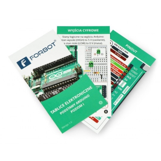 FORBOT - електронні плати - для курсу Arduino рівня I