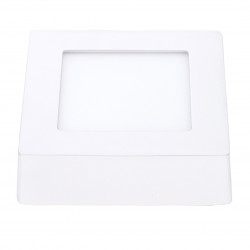 Panel LED ART natynkowy kwadratowy 120mm, 6W, 360lm, barwa zimna