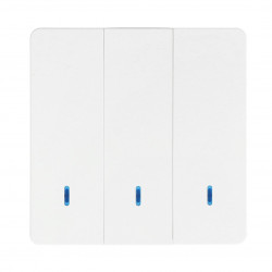 Coolseer COL-BSW05W - potrójny bezprzewodowy przycisk naścienny - RF 433MHz