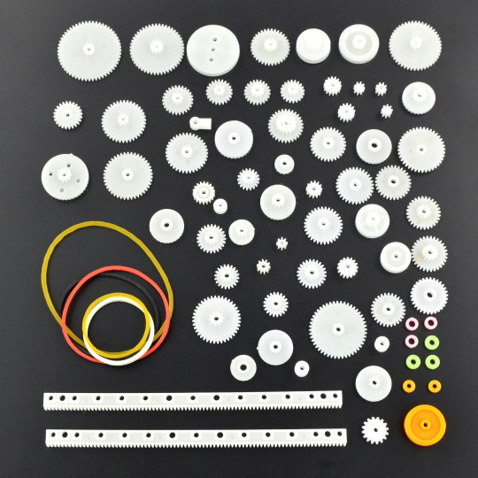 Комплект шестерень та ременів - 75 предметів