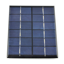 Ogniwo słoneczne 2W / 6V 136x110x3mm USB