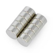 Magnes neodymowy okrągły N35/Ni 6x3mm - 10 szt.
