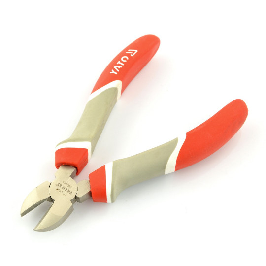 Плоскогубці Yato YT-2036 з бокорізами - 160 мм