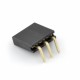 Listwa żeńska 1x3 kątowa raster 2,54mm Listwa żeńska 1x3 kątowa raster 2,54mm