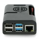 Obudowa do Raspberry Pi 4 z wentylatorem - czarna Obudowa do Raspberry Pi 4 z wentylatorem - czarna