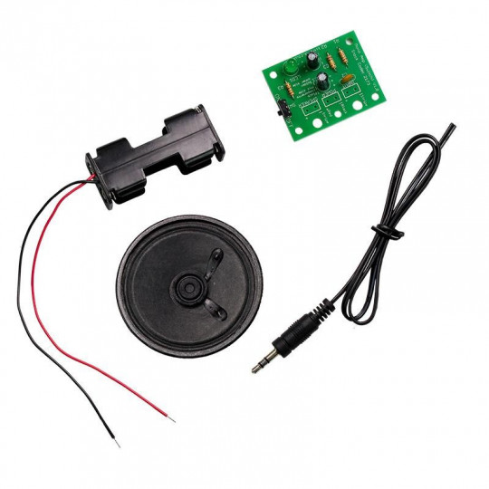 Комплект монопідсилювача - Комплект монопідсилювача з вимикачем живлення та світлодіодами - Kitronik 2173