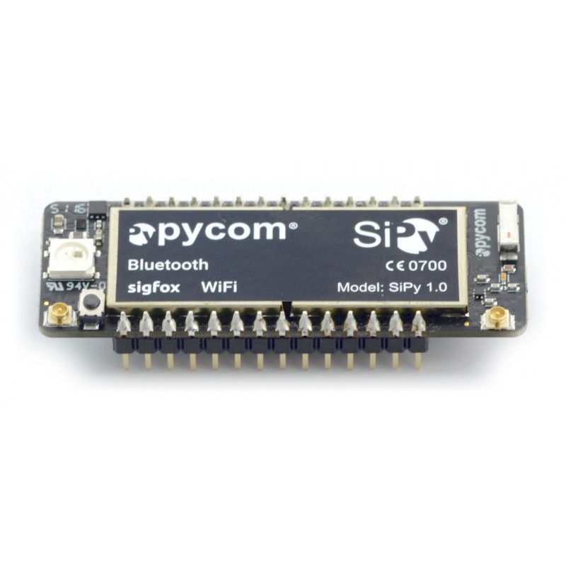 SiPy ESP32 14dBm - moduł Sigfox, WiFi, Bluetooth BLE + Python API