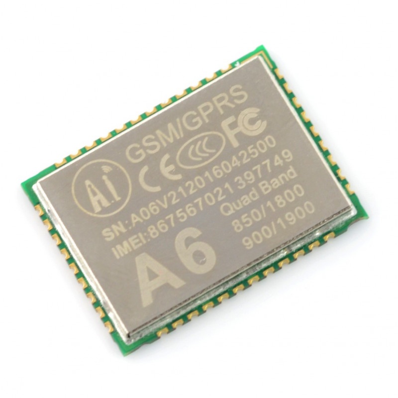 Moduł GSM/GPRS A6 AI-Thinker - UART