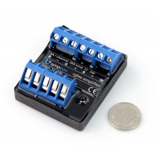 BleBox AmpBox - 4-канальний світлодіодний підсилювач 12-24V