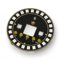 DFRobot - okrągła płytka rozszerzeń LED RGB dla Micro:bit