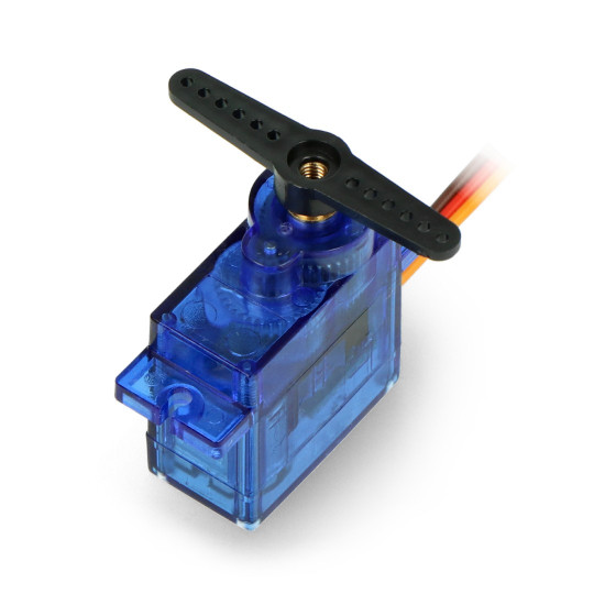 Сервопривід - мікро - 180 градусів - затискачі типу