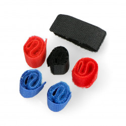 Organizer do przewodów Blow - opaska na rzepę - 6szt.