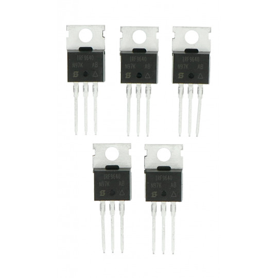Транзистор P-MOSFET IRF9640 - THT - 5 шт.