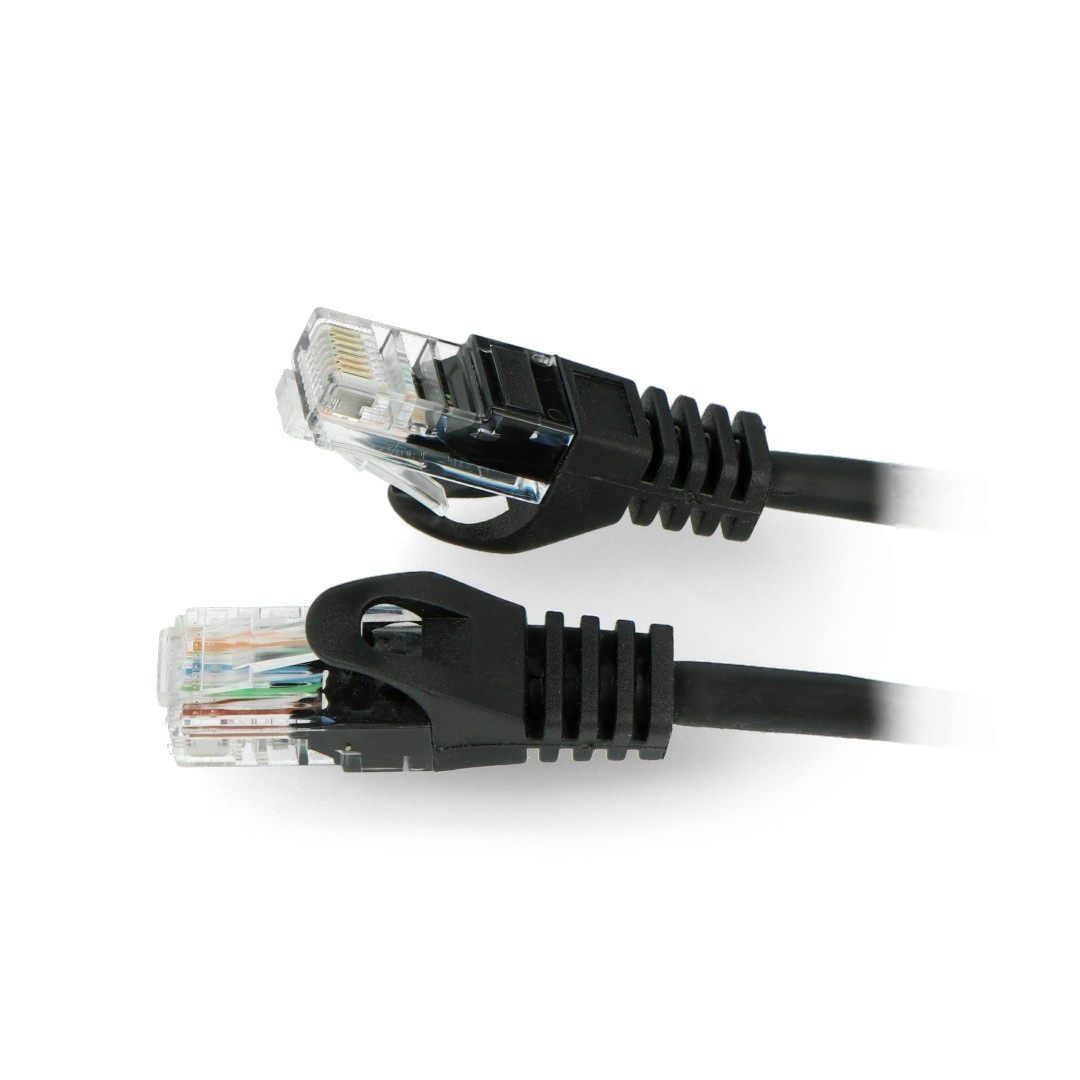Przewód sieciowy Lanberg Ethernet Patchcord UTP 5e 30m - czarny