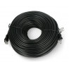 Przewód sieciowy Lanberg Ethernet Patchcord UTP 5e 50m - czarny - zdjęcie 2