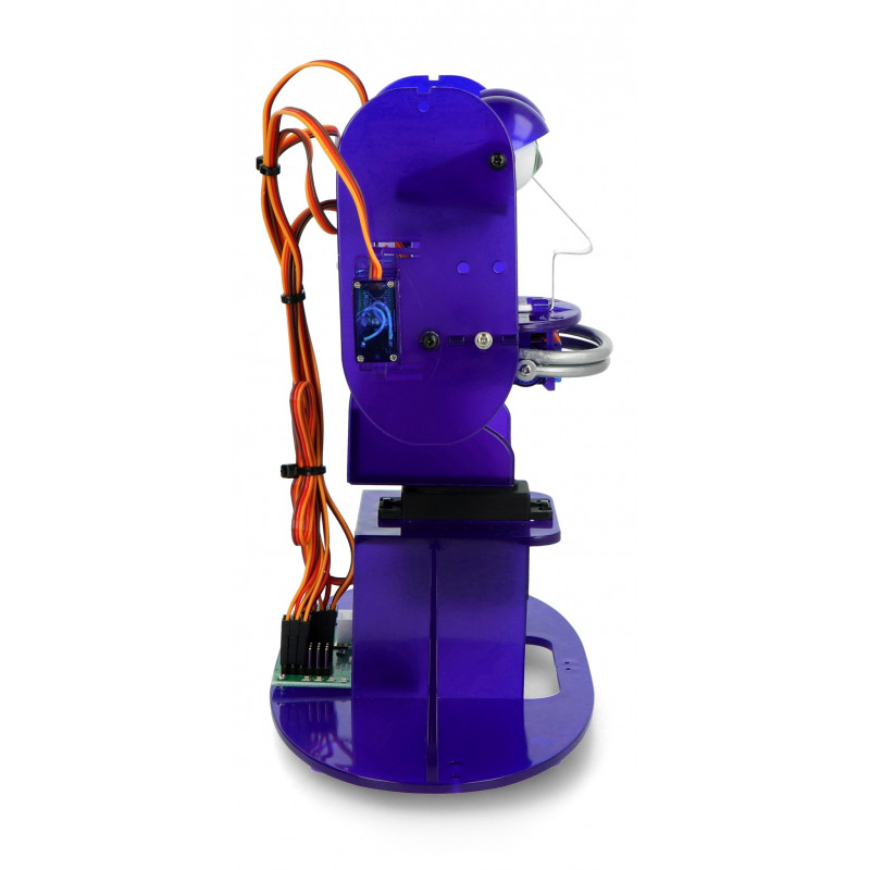 Robot edukacyjny Ohbot 2.2 złożony z oprogramowaniem