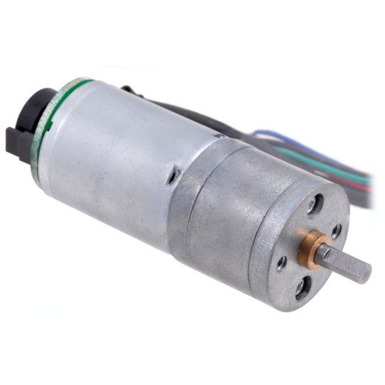 Двигун 25Dx54L з коробкою передач 75:1 6V 75 об/хв - Pololu 1586