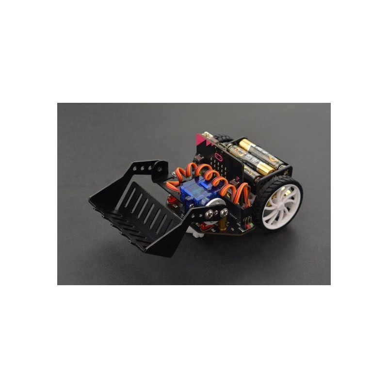 micro:Maqueen z mechaniczną ładowarką - platforma robota dla micro:bit - DFRobot ROB0156-L-1