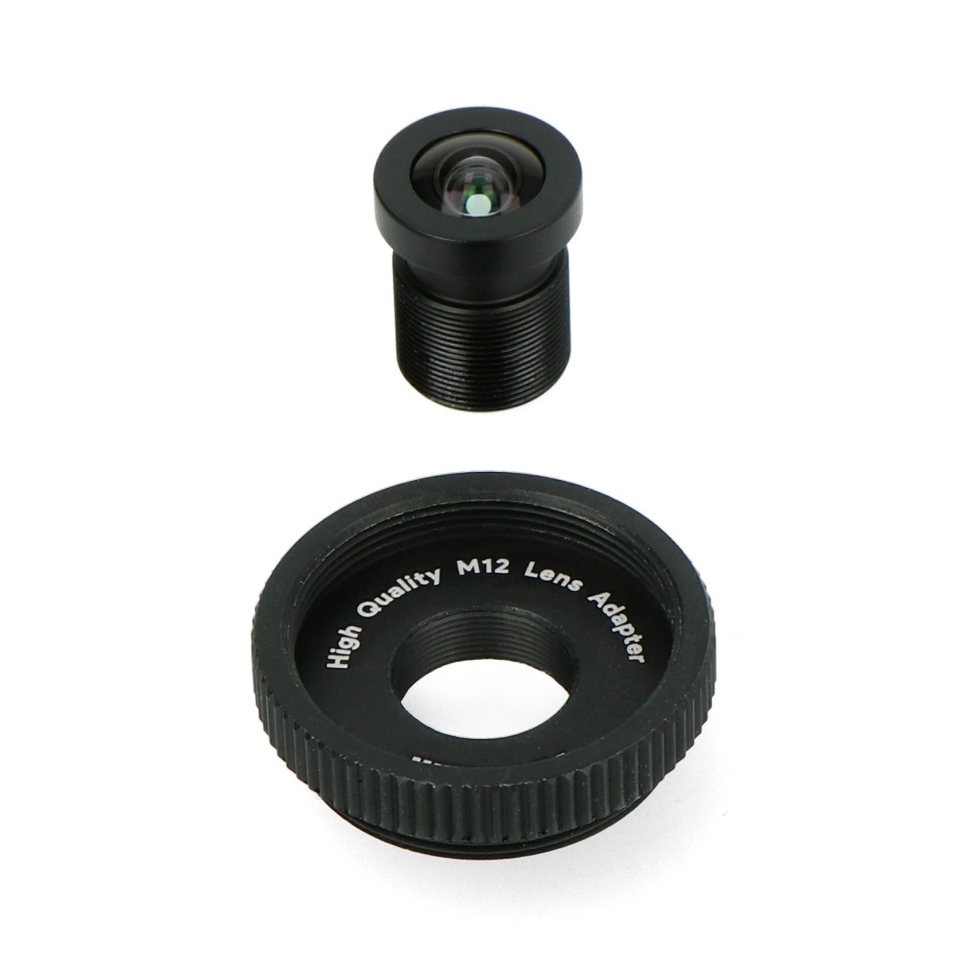 Obiektyw M12 3,56mm z adapterem dla kamery Raspberry Pi - ArduCam LN033