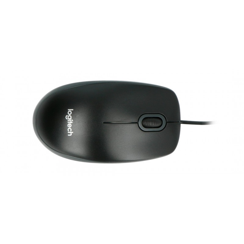 Mysz optyczna Logitech Optical B100 - czarna