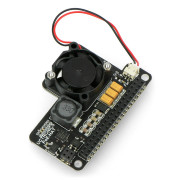 UCTRONICS Mini PoE Hat - moduł zasilania PoE do Raspberry Pi 4B/3B+/3B + wentylator