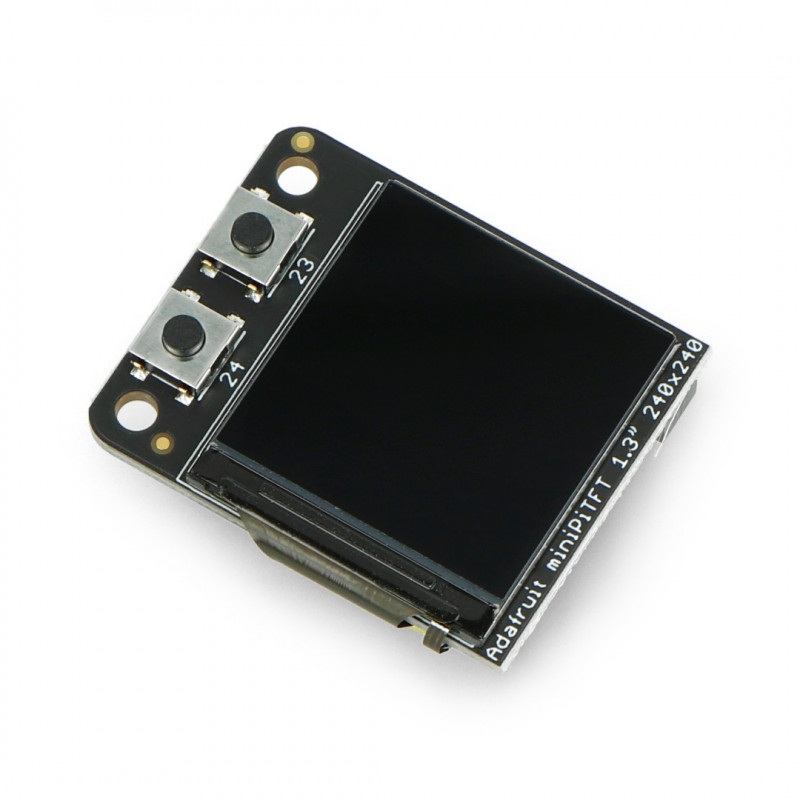 Wyświetlacz Mini PiTFT 1,3'' 240x240px dla Raspberry Pi - Adafruit 4484