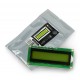 Wyświetlacz LCD 2x16 znaków zielony ze złączami Wyświetlacz LCD 2x16 znaków zielony ze złączami