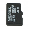 Karta pamięci SanDisk microSD 32GB 80MB/s klasa 10 + system Raspbian NOOBs dla Raspberry Pi 4B/3B+/3B/2B - zdjęcie 1