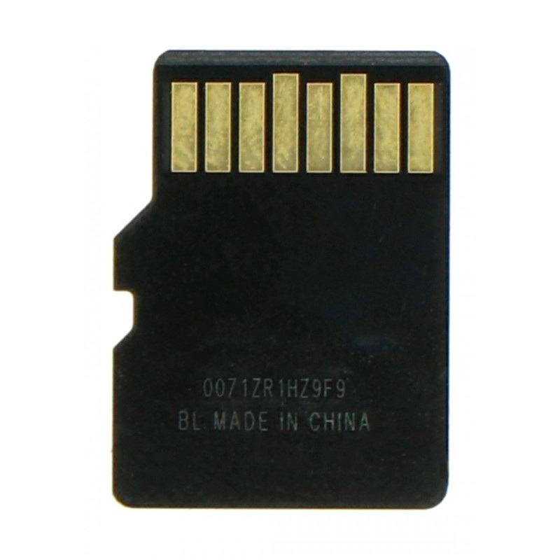 Karta pamięci SanDisk microSD 16GB 80MB/s klasa 10 + system Raspbian NOOBs dla Raspberry Pi 4B/3B+/3B/2B