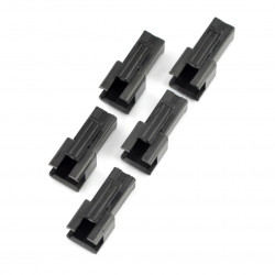 Obudowa gniazda żeńskiego 2-pinowego - raster 2,5mm