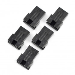 Obudowa wtyku męskiego 4-pinowego - raster 2,5mm