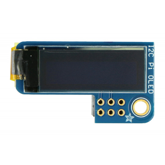 PiOLED - OLED-дисплей 0.9'' 128x32px I2C - щит для Raspberry Pi - Adafruit 3527
