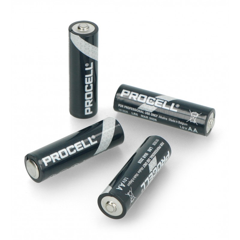 Bateria AA (LR6) Duracell Procell - 10 sztuk