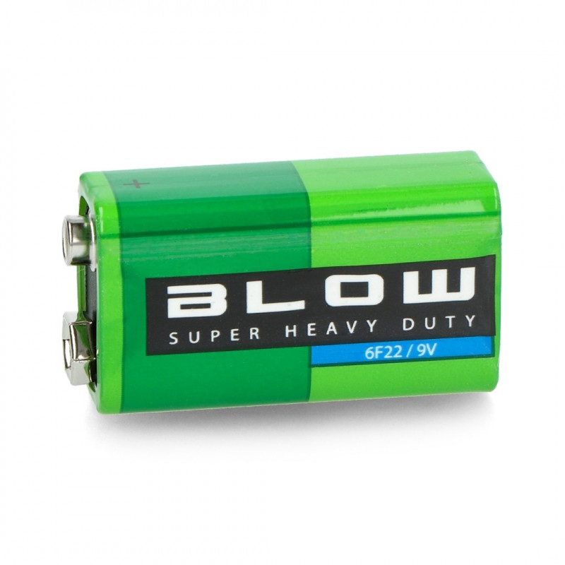 Bateria BLOW SUPER HEAVY DUTY 9V6F22 blister