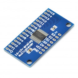 Moduł z multiplekserem analogowo-cyfrowym CD74HC4067