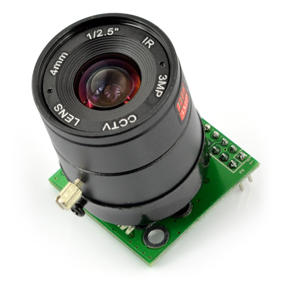 Moduł kamery ArduCam MT9D111 2MPx JPEG z obiektywem CS mount -