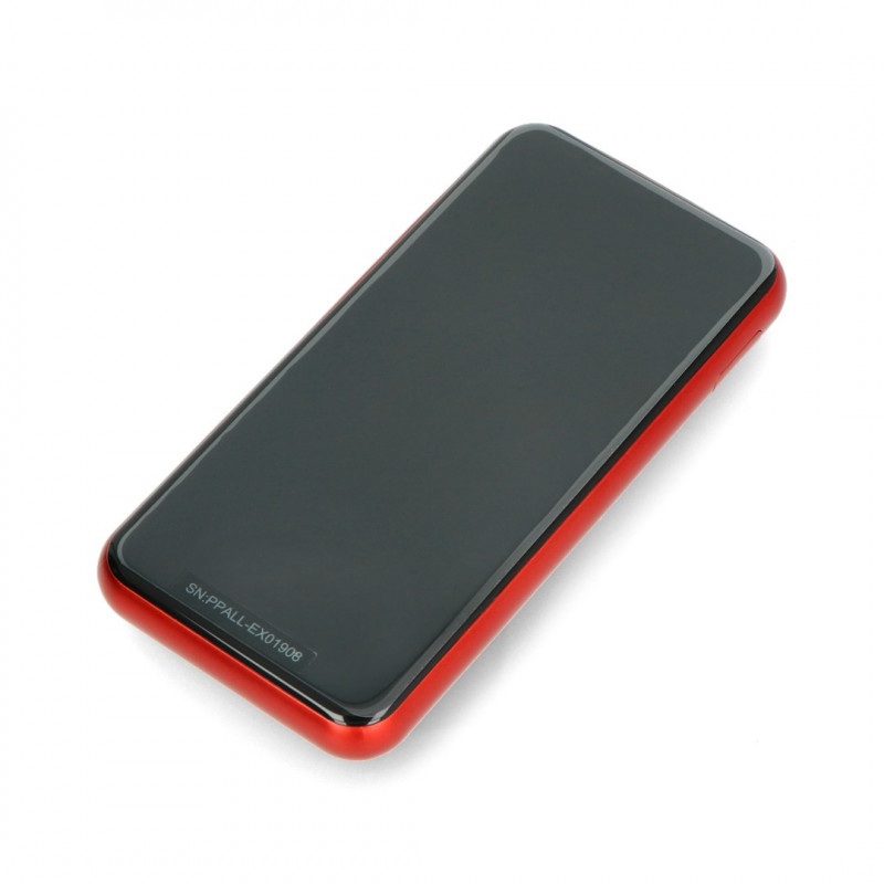 Mobilna bateria PowerBank Baseus 8000mAh WRLS - czerwony