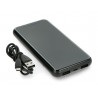 Mobilna bateria PowerBank Baseus 8000mAh WRLS - czarny - zdjęcie 4