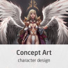 Kurs Concept Art - rysowanie postaci i character design - wersja ON-LINE - zdjęcie 1