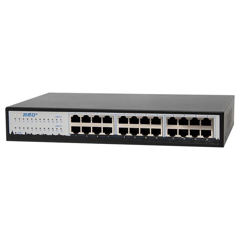 Switch PoE Hored NS6024L 24 porty 100Mbps