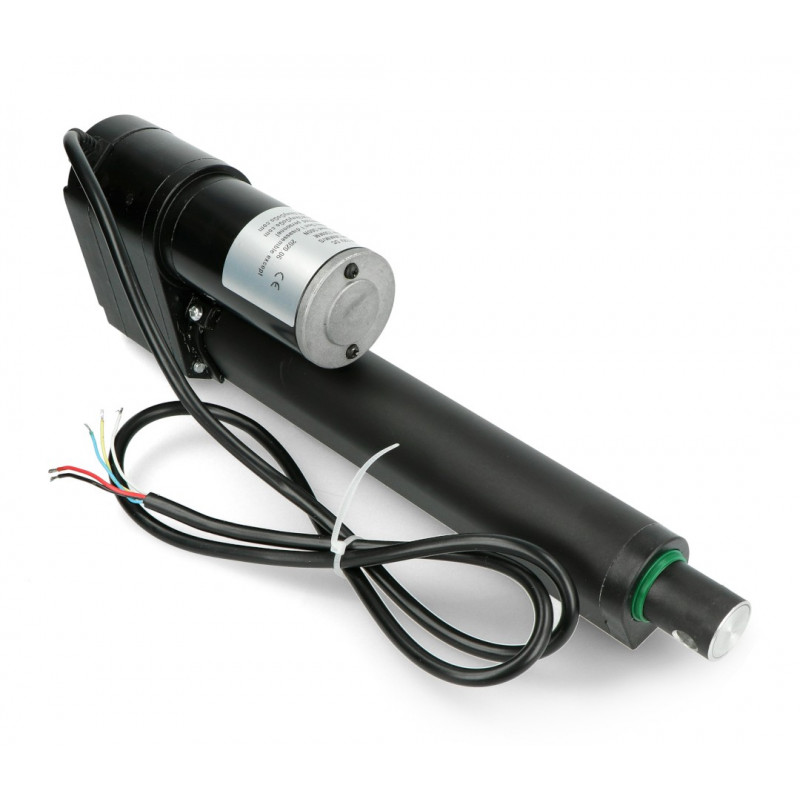 Siłownik elektryczny LA-T5P 500N 30m/s 12V z potencjometrem - wysuw 15cm