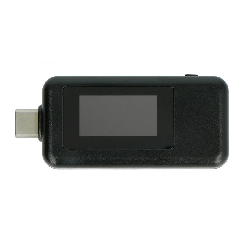 USB tester Keweisi KWS-1802C miernik prądu i napięcia z portu USB C - czarny
