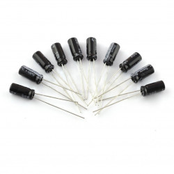 Kondensator elektrolityczny 220uF/35V 8x12mm 105C THT - 500 szt.