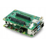 Nakładka z dwoma slotami SATA - dla Raspberry Pi 4B - Seeedstudio 114992115