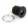 Gniazdo DC φ5.5 x 2.1 mm do obudowy - 12mm - zdjęcie 2