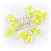 Dioda LED 5 mm żółta - 1000 szt.