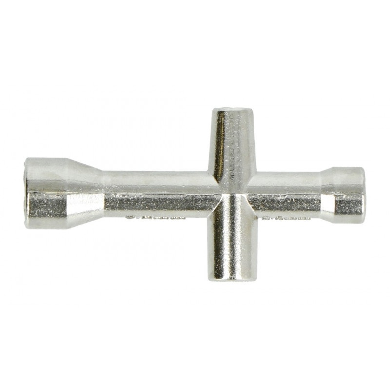Uniwersalny sześciokątny klucz krzyżakowy do dysz drukarek 3D