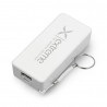 Mobilna bateria PowerBank Extreme Quark XL 5000mAh - biały - zdjęcie 1