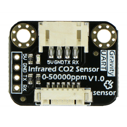 DFrobot Gravity - ИК-датчик углекислого газа CO2 0-50000 ppm - UART